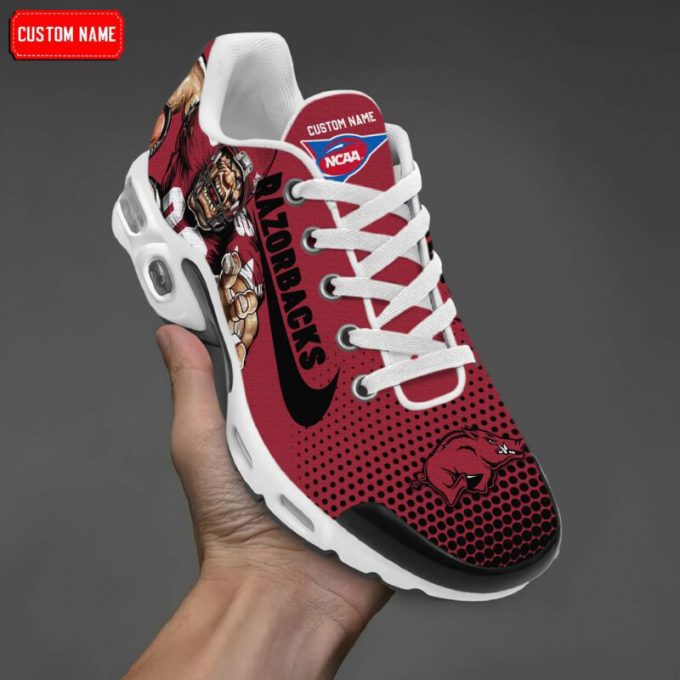 Arkansas Razorbacks Ncaa Premium Air Max Plus Sport Sneakers For Fan Gifts