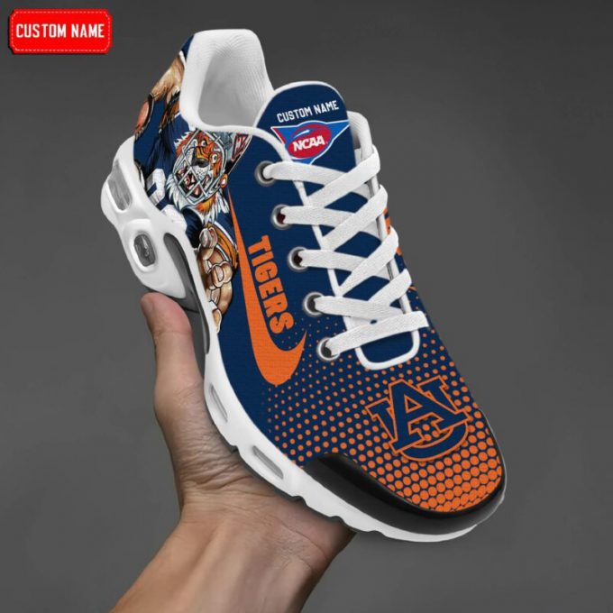 Auburn Tigers Ncaa Premium Air Max Plus Sport Sneakers For Fan Gifts