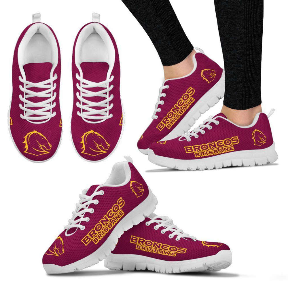 Brisbane Broncos Unisex Running Shoes For Fans Gifts