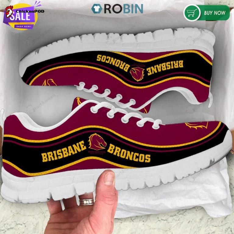 Brisbane Broncos Unisex Running Shoes For Fans Gifts