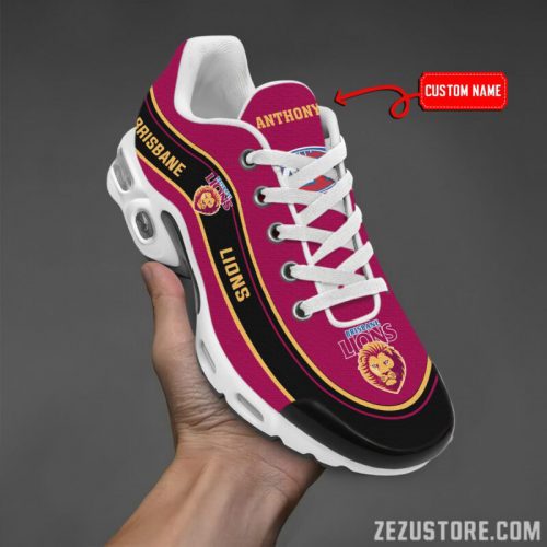 Brisbane Lions Premium Air Max Plus Sport Sneakers For Fan Gifts