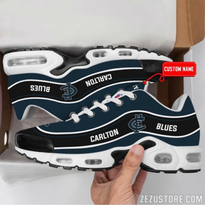 Carlton Blues Premium Air Max Plus Sport Sneakers For Fan Gifts