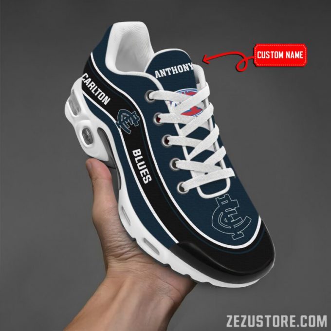 Carlton Blues Premium Air Max Plus Sport Sneakers For Fan Gifts