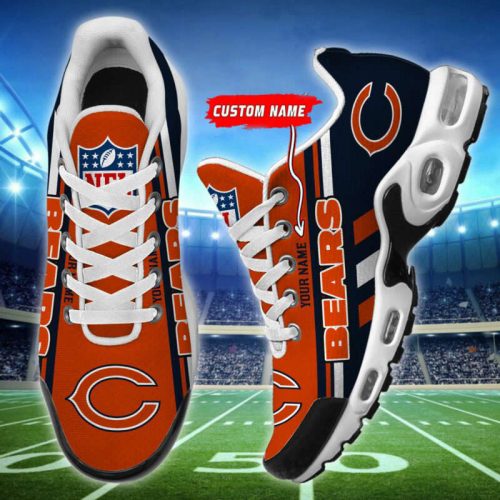 Chicago Bears NFL Air Max Plus Sport Sneakers For Fan Gifts