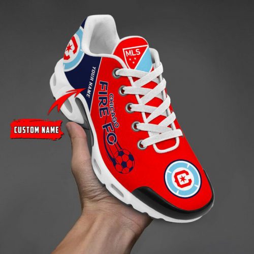 Chicago Fire FC MLS Air Max Plus Sport Sneakers For Fan Gifts