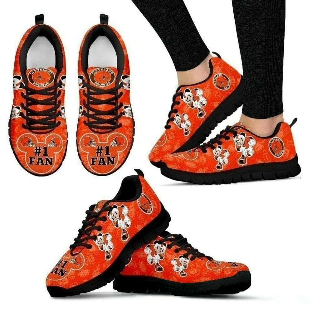 Cleveland Browns Unisex Running Shoes For Fans Gifts