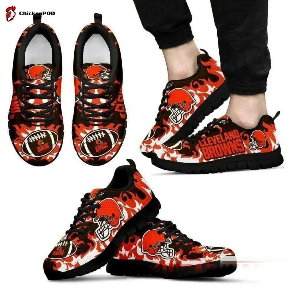 Cleveland Browns Unisex Running Shoes For Fans Gifts