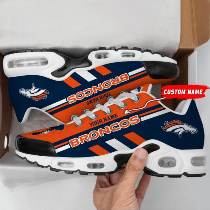 Denver Broncos Nfl Air Max Plus Sport Sneakers For Fan Gifts