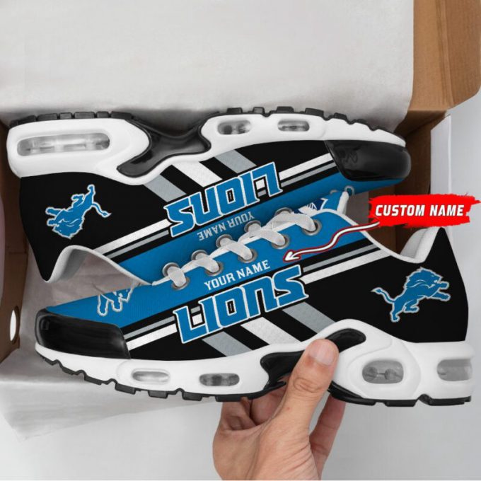 Detroit Lions Nfl Air Max Plus Sport Sneakers For Fan Gifts