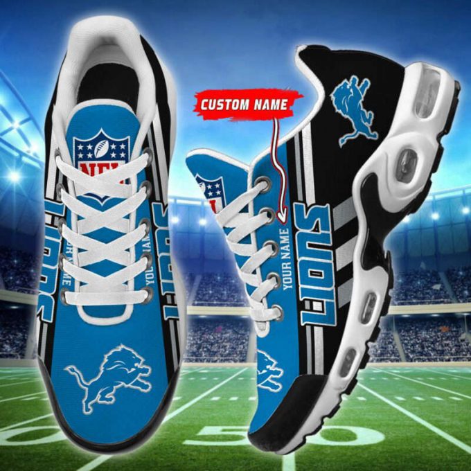 Detroit Lions Nfl Air Max Plus Sport Sneakers For Fan Gifts