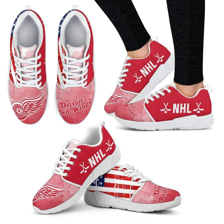 Detroit Red Wings Unisex Running Shoes For Fans Gifts