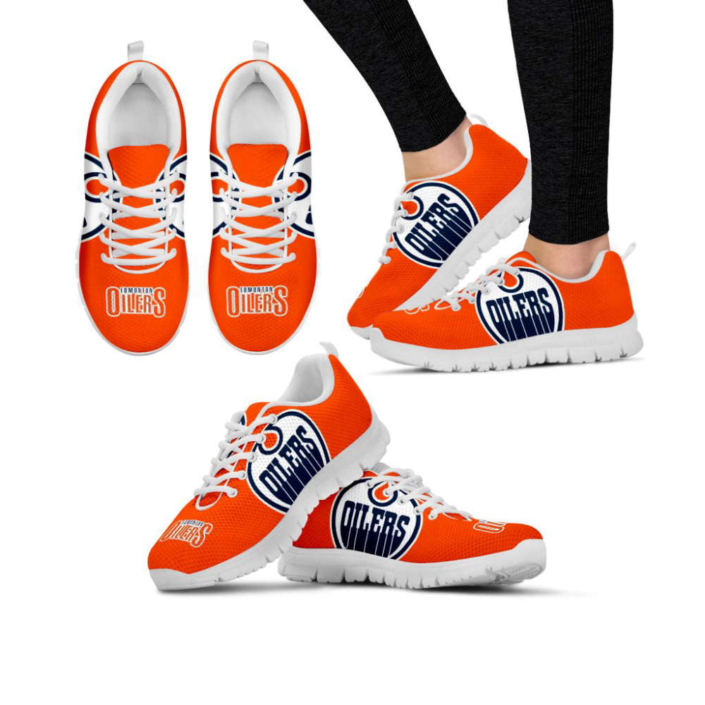 Edmonton Oilers Unisex Running Shoes For Fans Gifts