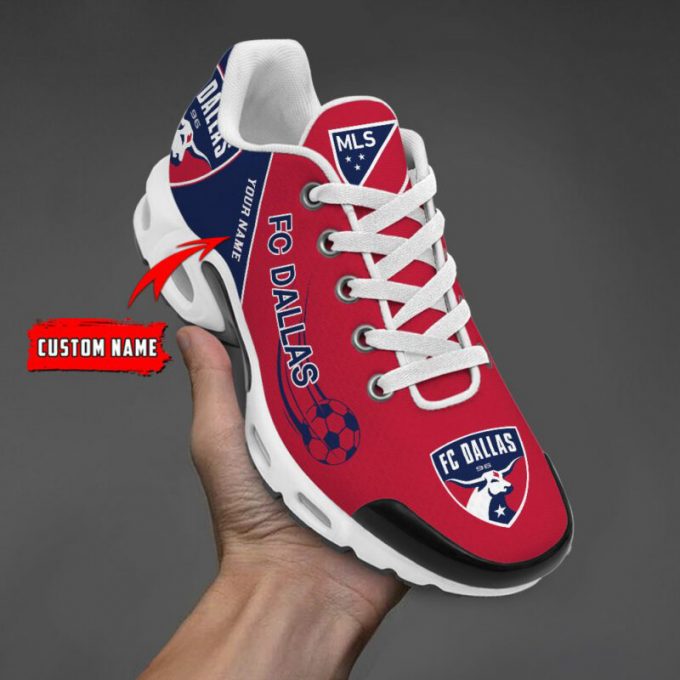 Fc Dallas Mls Air Max Plus Sport Sneakers For Fan Gifts