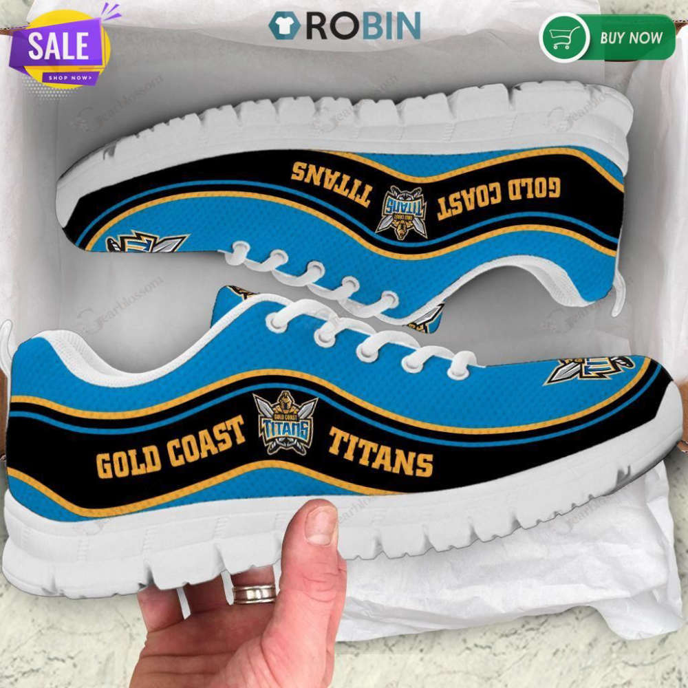 Gold Coast Titans Unisex Running Shoes For Fans Gifts