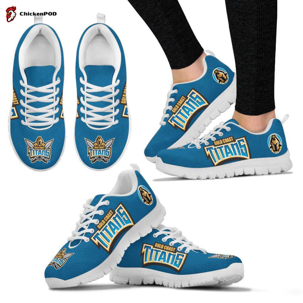 Gold Coast Titans Unisex Running Shoes For Fans Gifts