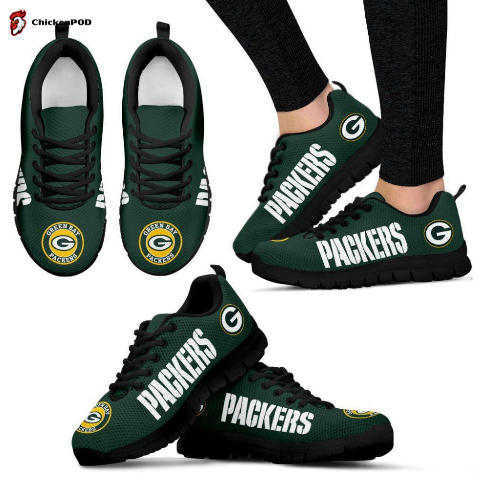 Green Bay Packers Unisex Running Shoes For Fans Gifts