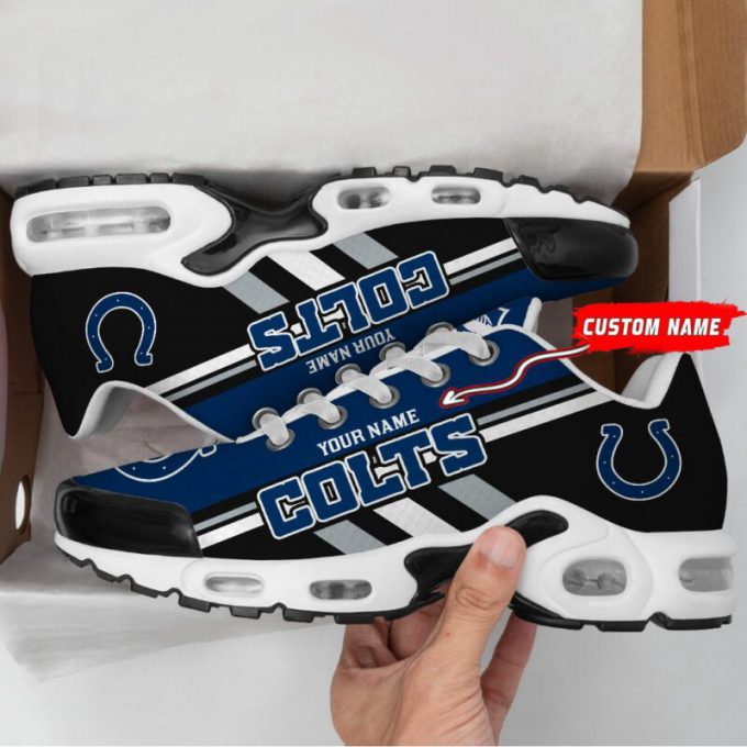 Indianapolis Colts Nfl Air Max Plus Sport Sneakers For Fan Gifts