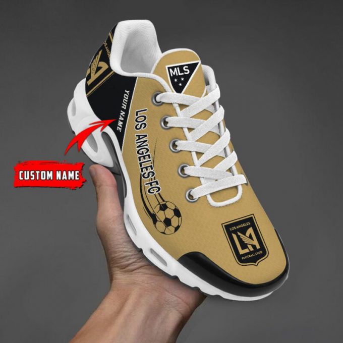 Los Angeles Football Club Mls Air Max Plus Sport Sneakers For Fan Gifts