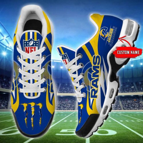 Los Angeles Rams NFL Monster Air Max Plus Sport Sneakers For Fan Gifts