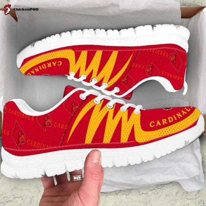 Louisville Cardinals Unisex Running Shoes For Fans Gifts