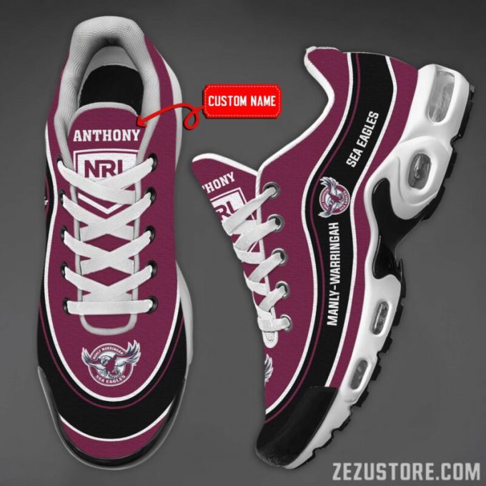 Manly Warringah Sea Eagles Premium Air Max Plus Sport Sneakers For Fan Gifts