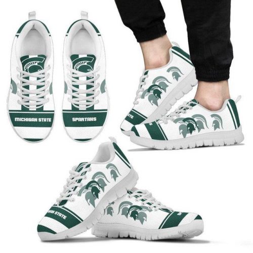 Michigan State Spartans Unisex Running Shoes For Fans Gifts