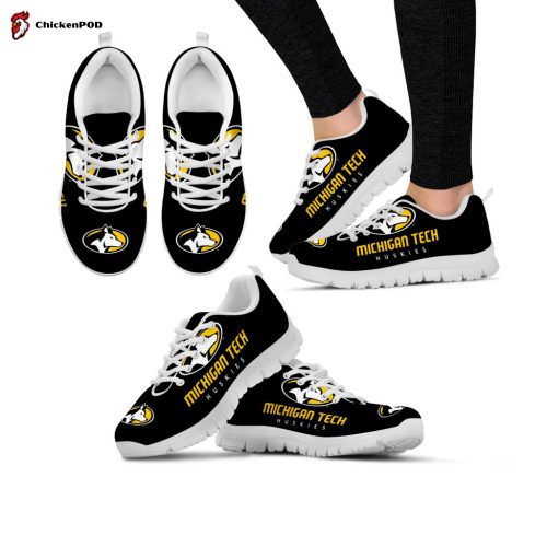 Michigan Tech Huskies Unisex Running Shoes For Fans Gifts