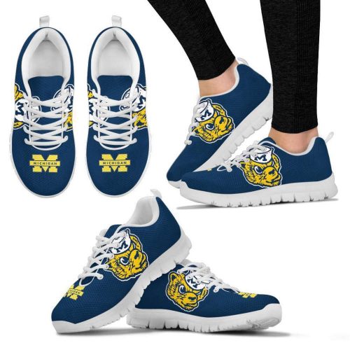 Michigan Wolverines Unisex Running Shoes For Fans Gifts