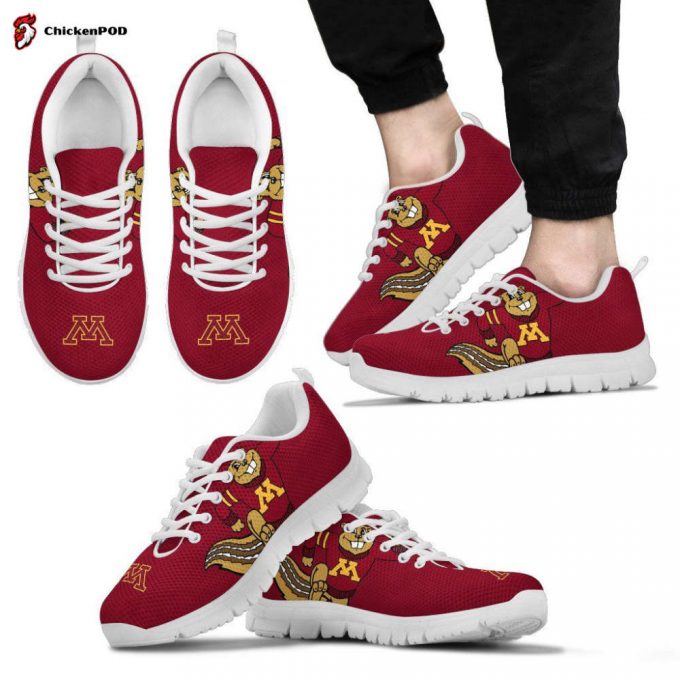 Minnesota Golden Gophers Unisex Running Shoes For Fans Gifts