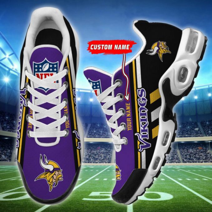 Minnesota Vikings Nfl Air Max Plus Sport Sneakers For Fan Gifts