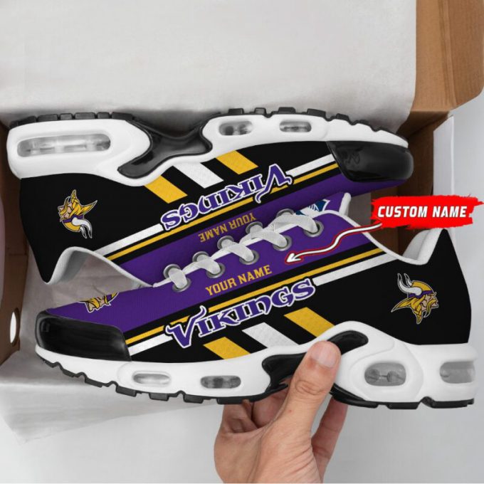 Minnesota Vikings Nfl Air Max Plus Sport Sneakers For Fan Gifts