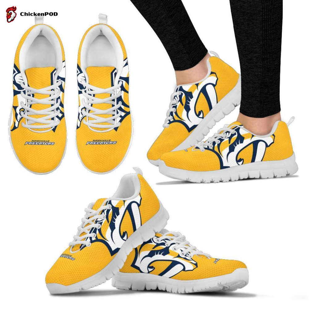 Nashville Predators Unisex Running Shoes For Fans Gifts