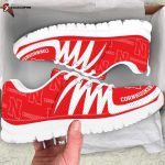 Nebraska Cornhuskers Red White Unisex Running Shoes For Fans Gifts