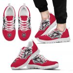 New Mexico Lobos Red Unisex Running Shoes For Fans Gifts