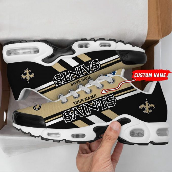 New Orleans Saints Nfl Air Max Plus Sport Sneakers For Fan Gifts