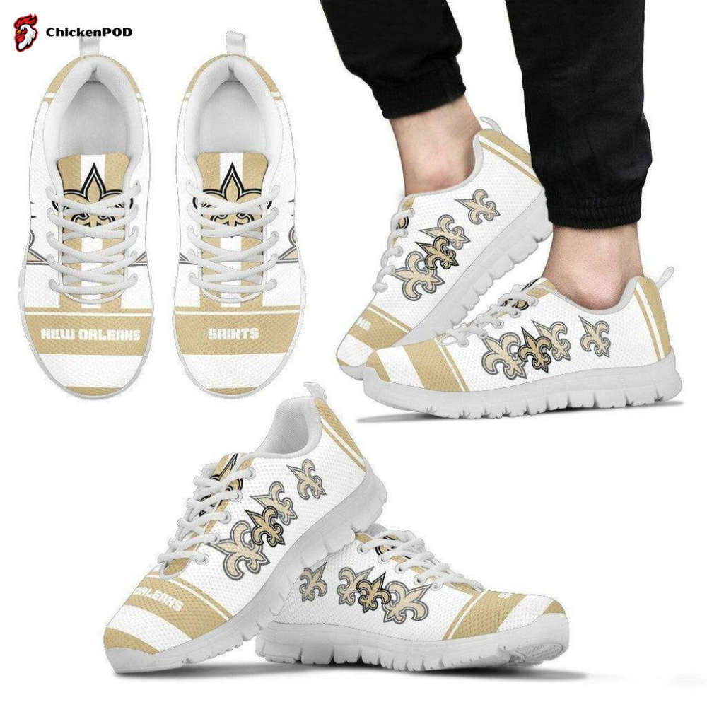 New Orleans Saints Unisex Running Shoes For Fans Gifts