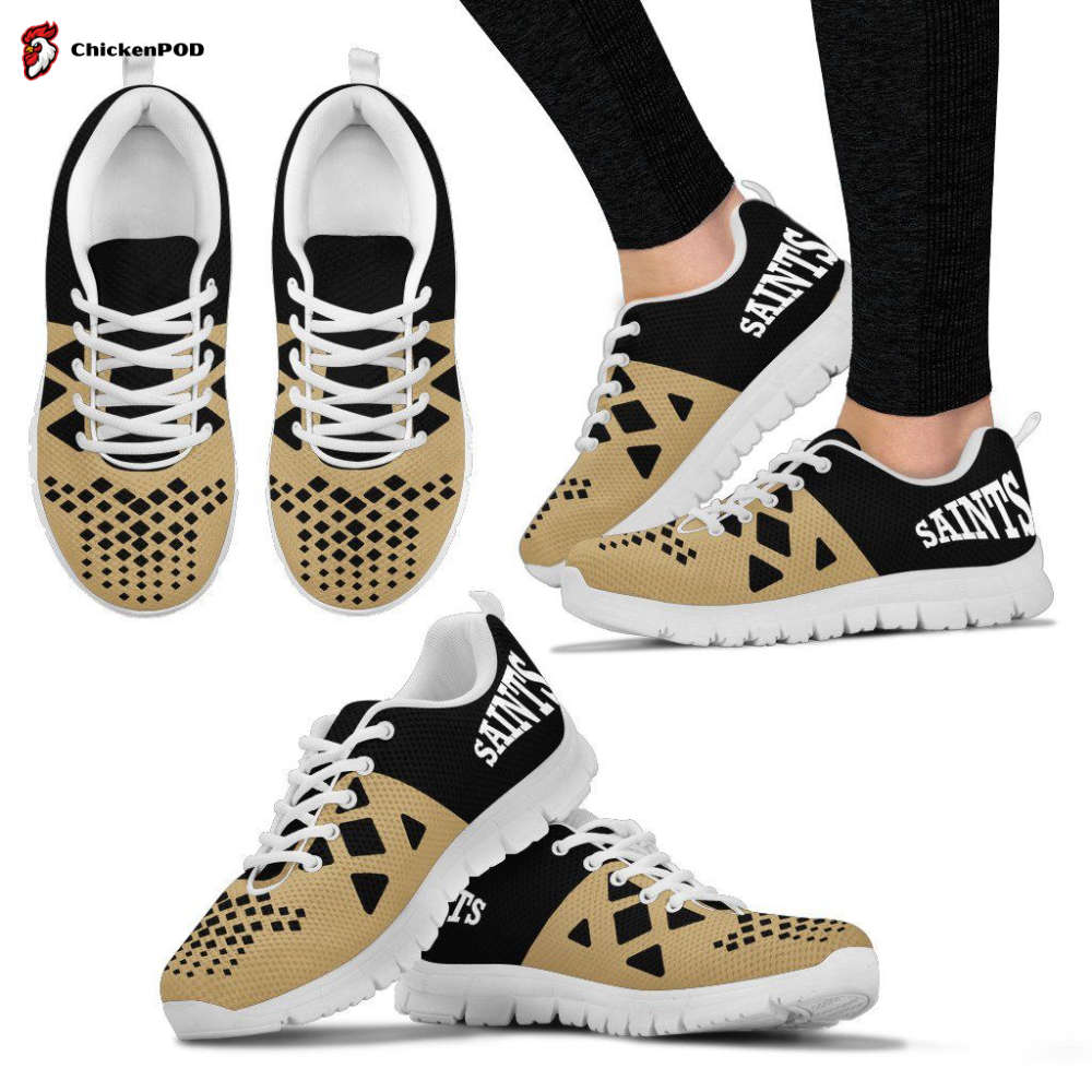 New Orleans Saints Unisex Running Shoes For Fans Gifts