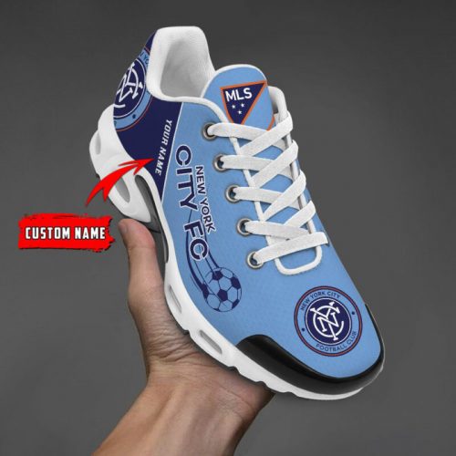 New York City Football Club MLS Air Max Plus Sport Sneakers For Fan Gifts