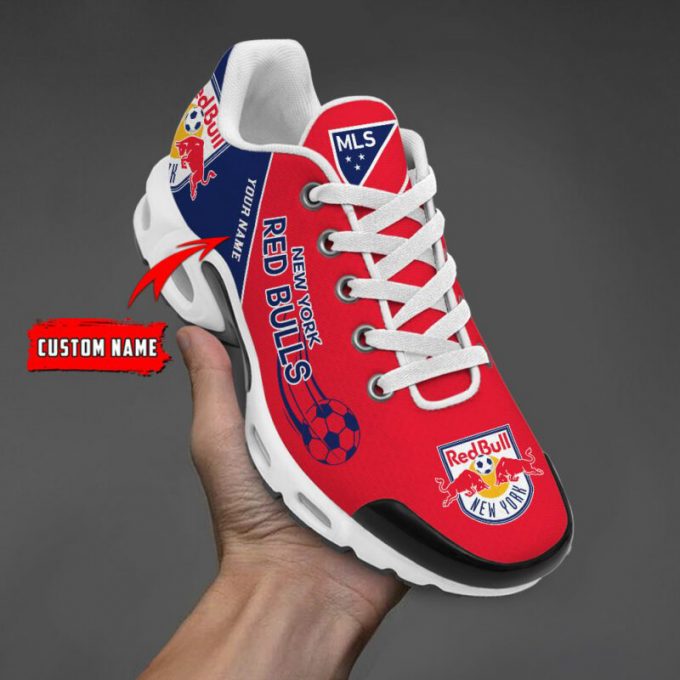 New York Red Bulls Mls Air Max Plus Sport Sneakers For Fan Gifts