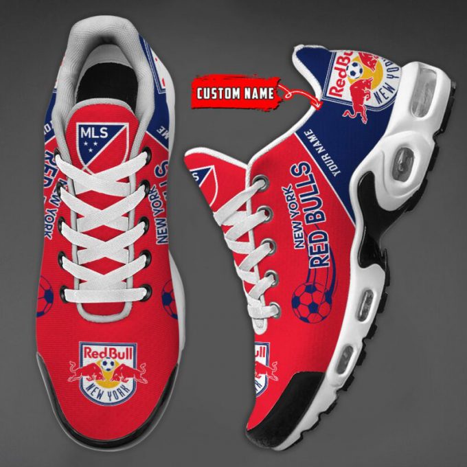 New York Red Bulls Mls Air Max Plus Sport Sneakers For Fan Gifts