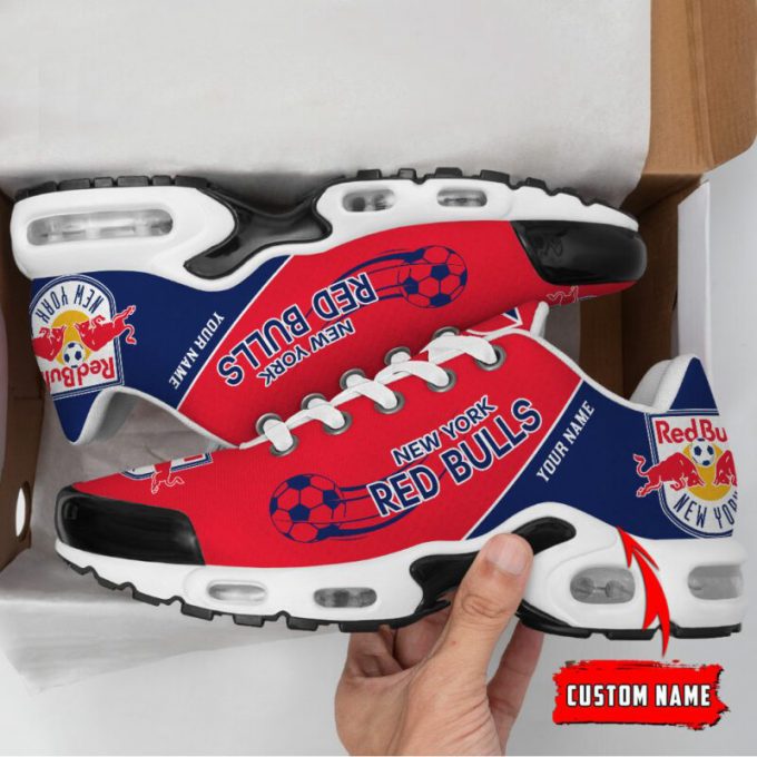 New York Red Bulls Mls Air Max Plus Sport Sneakers For Fan Gifts