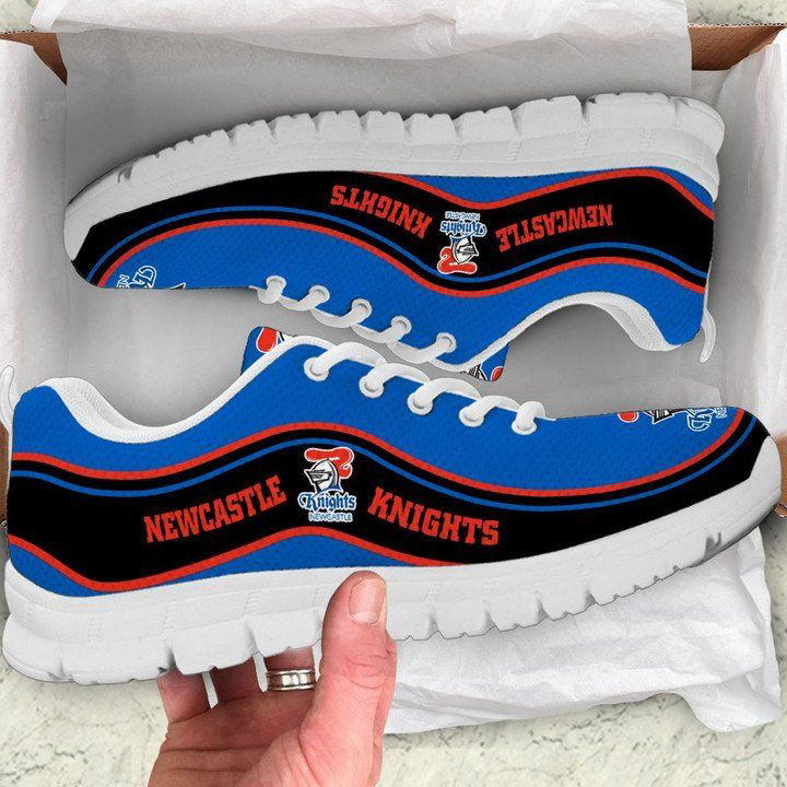 Newcastle Knights Blue Unisex Running Shoes For Fans Gifts