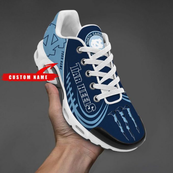 North Carolina Tar Heels Ncaa Air Max Plus Sport Sneakers For Fan Gifts