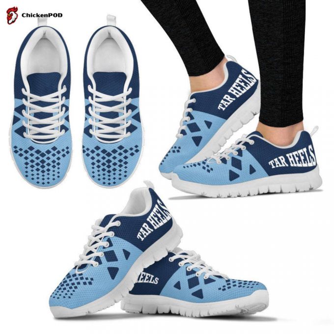 North Carolina Tar Heels Unisex Running Shoes For Fans Gifts