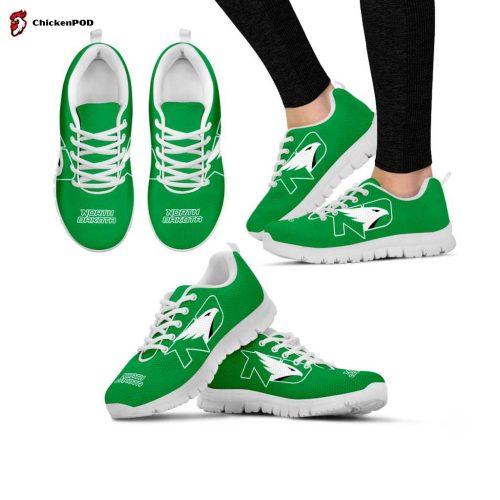 North Dakota Fighting Hawks Unisex Running Shoes For Fans Gifts