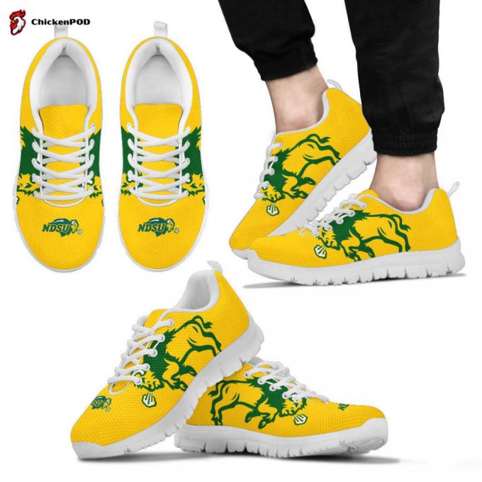 North Dakota State Bison Unisex Running Shoes For Fans Gifts