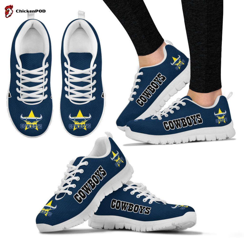 North Queensland Cowboys Unisex Running Shoes For Fans Gifts