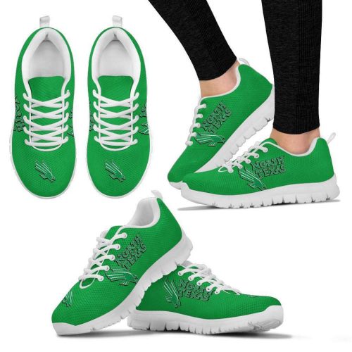 North Texas Mean Green Unisex Running Shoes For Fans Gifts