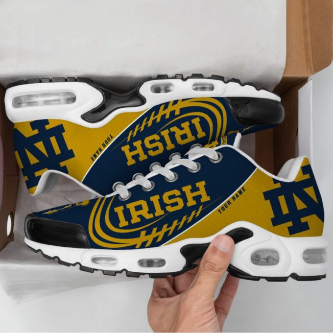 Notre Dame Fighting Irish Ncaa Air Max Plus Sport Sneakers For Fan Gifts