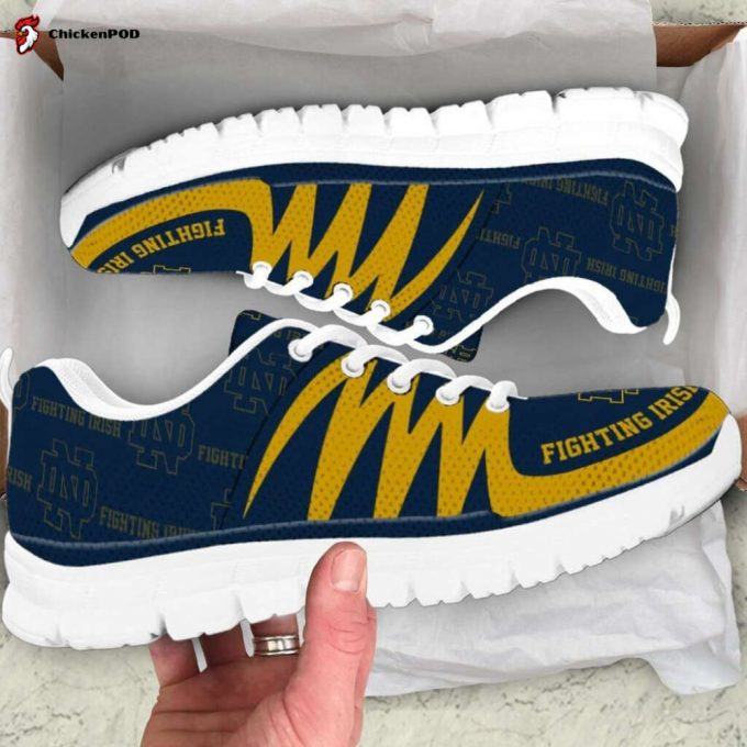 Notre Dame Fighting Irish Unisex Running Shoes For Fans Gifts